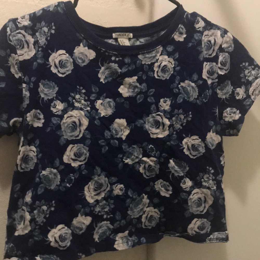 Floral print shirt